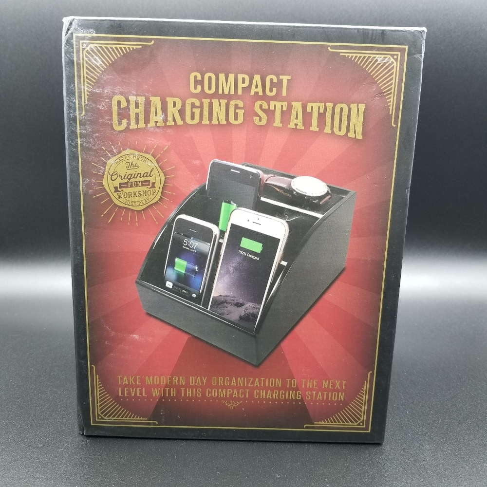Compact Charging Station Organizer New